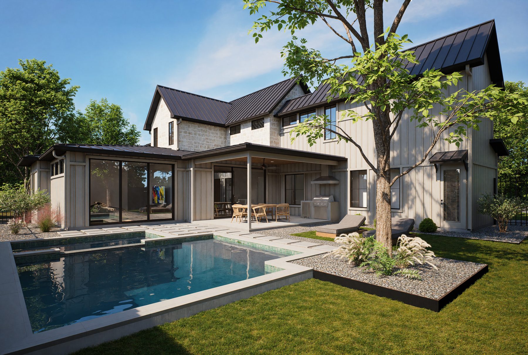 2301 Westworth Ave — Pool + Outdoor Kitchen
